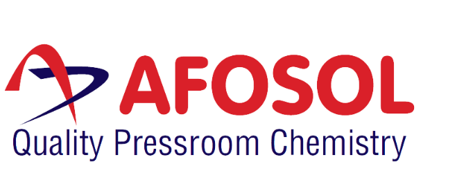 the official logo of afosol pressroom consumables in transparent background
