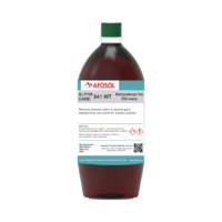 afosol alpha care 841WT product 1 litre can brown solution rehardener for RO waste