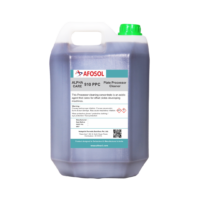 afosol alpha care 910PPC product 5 litre can blue solution liquid plate processor cleaner