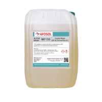 afosol alpha wash 567 CO product 20 litre can yellow solution UV and conventional